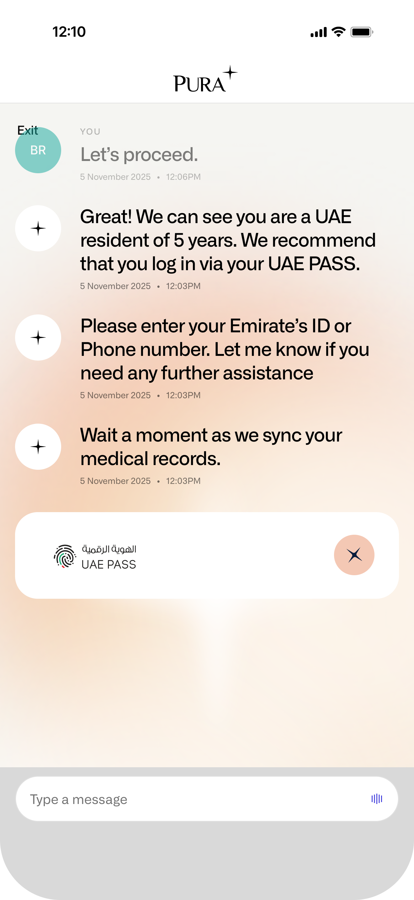 UAE PASS Modal — Loading 1